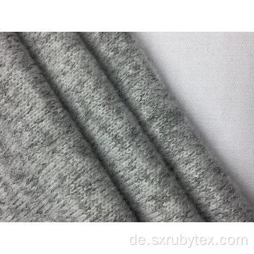 Polyester Loop Gage Knit Gebürstetes, festes Gewebe